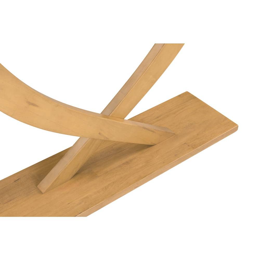 Rasmus Honeycomb Acacia Wood 57" Console Table