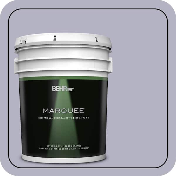 BEHR MARQUEE 5 gal. #640F-4 Fading Sunset Semi-Gloss Enamel Exterior Paint & Primer