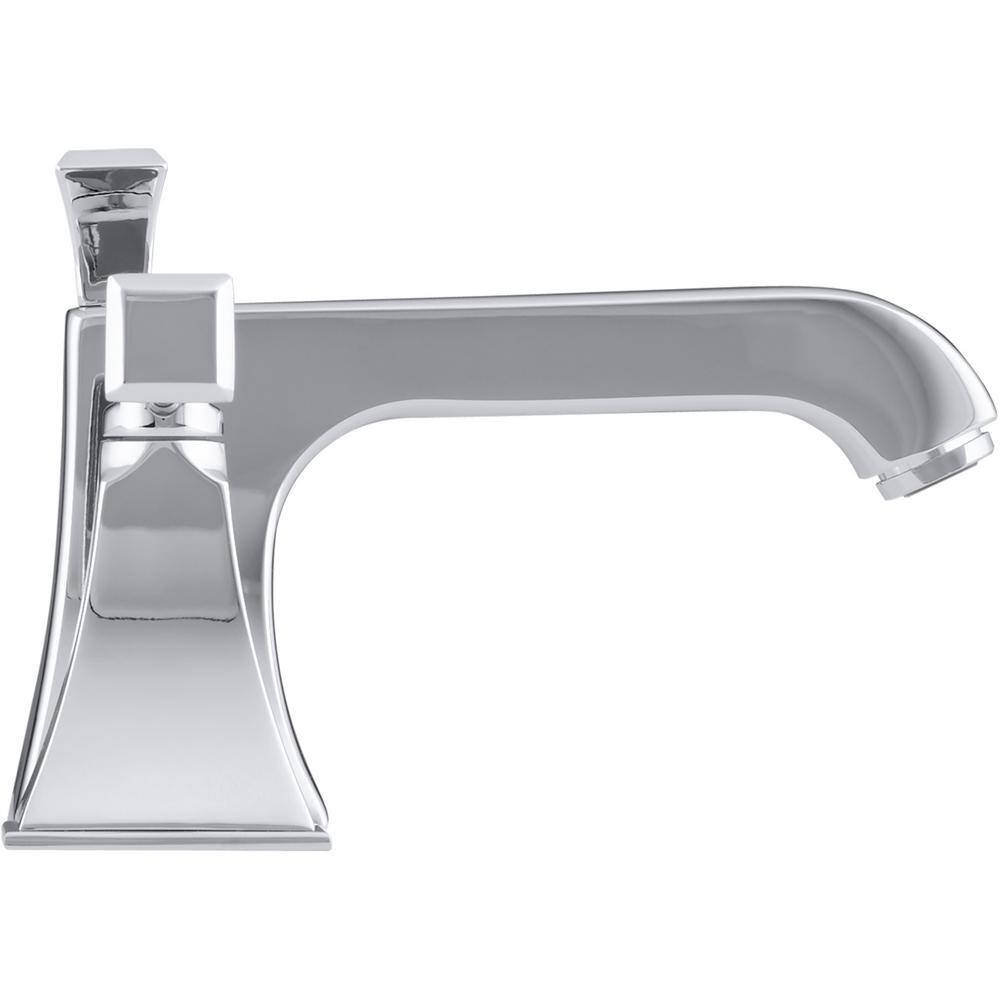 Memoirs Stately Polished Chrome Double Handle Widespread Bathroom Faucet