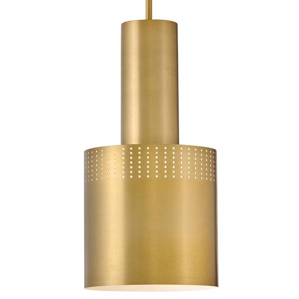 LARK - Casey 1-Light Lacquered Brass Pendant Light