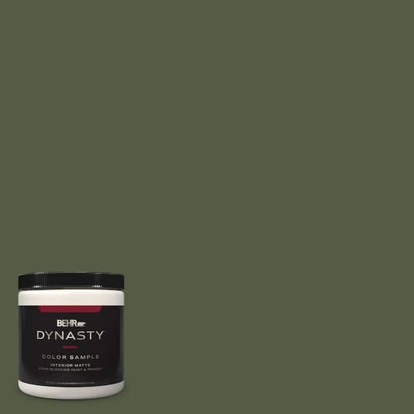 BEHR DYNASTY 8 oz. #MQ6-54 River Forest One-Coat Hide Matte Stain