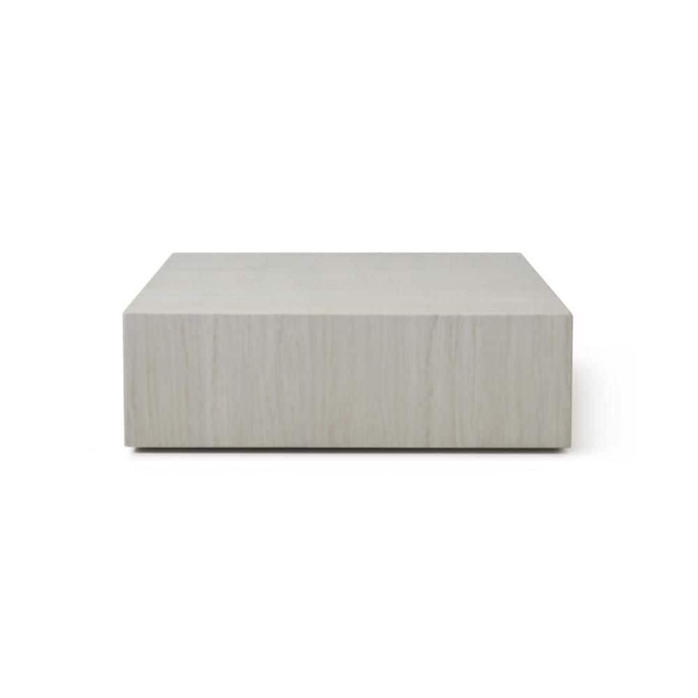 35.00 in. Beige Square Stone Coffee Table with No price history on PriceWatchPro