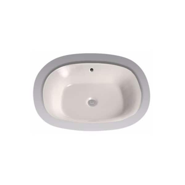 TOTO Soiree 30 in. Pedestal Sink Basin with Single Faucet Hole in Cotton White