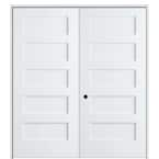 MMI Door Shaker Flat Panel 60 in. x 80 in. Right Hand Solid Core Primed ...