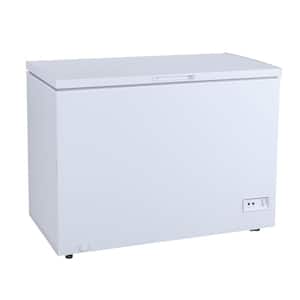 44 in. 10.0 cu. ft. Manual Defrost Chest Freezer, in White Garage Ready