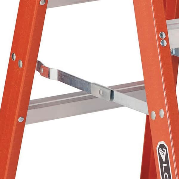 Louisville Ladder FS1508 300-Pound Duty Rating Fiberglass Step Ladder, 8- Feet