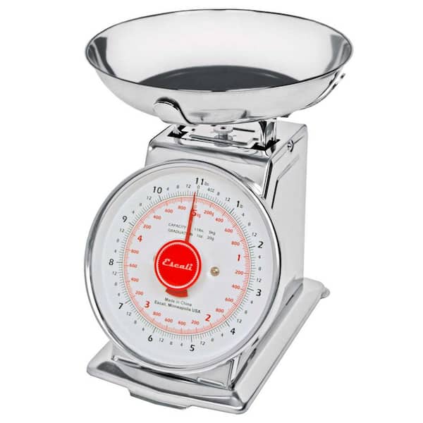 Analog Food Scale Weighing Stainless Steel Large Heavy Duty Kitchen Tool  Gadget