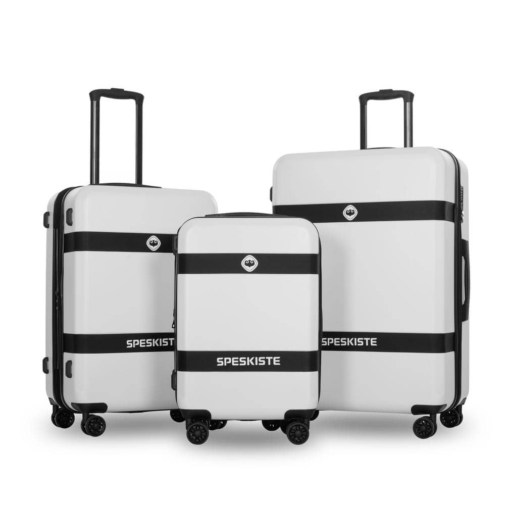 Luggage Expandable Suitcase ABS 3-Piece Set with TSA Lock Spinner Carry on 