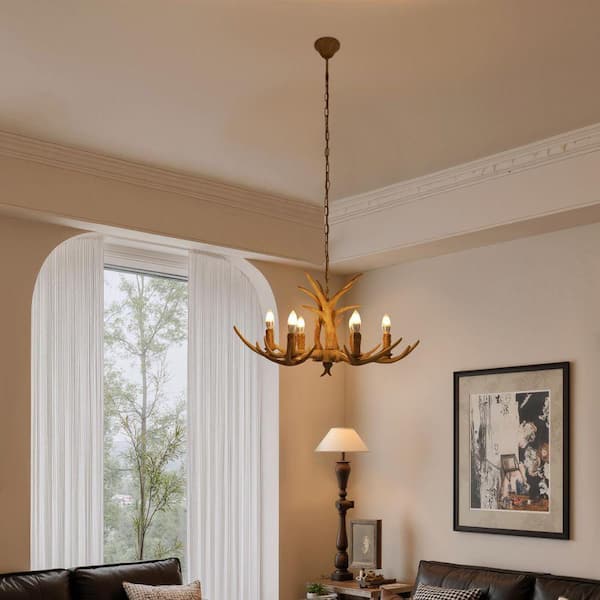 chandelier シェルフ Quoizel Whitlock 6-Light Matte Black Modern/Contemporary