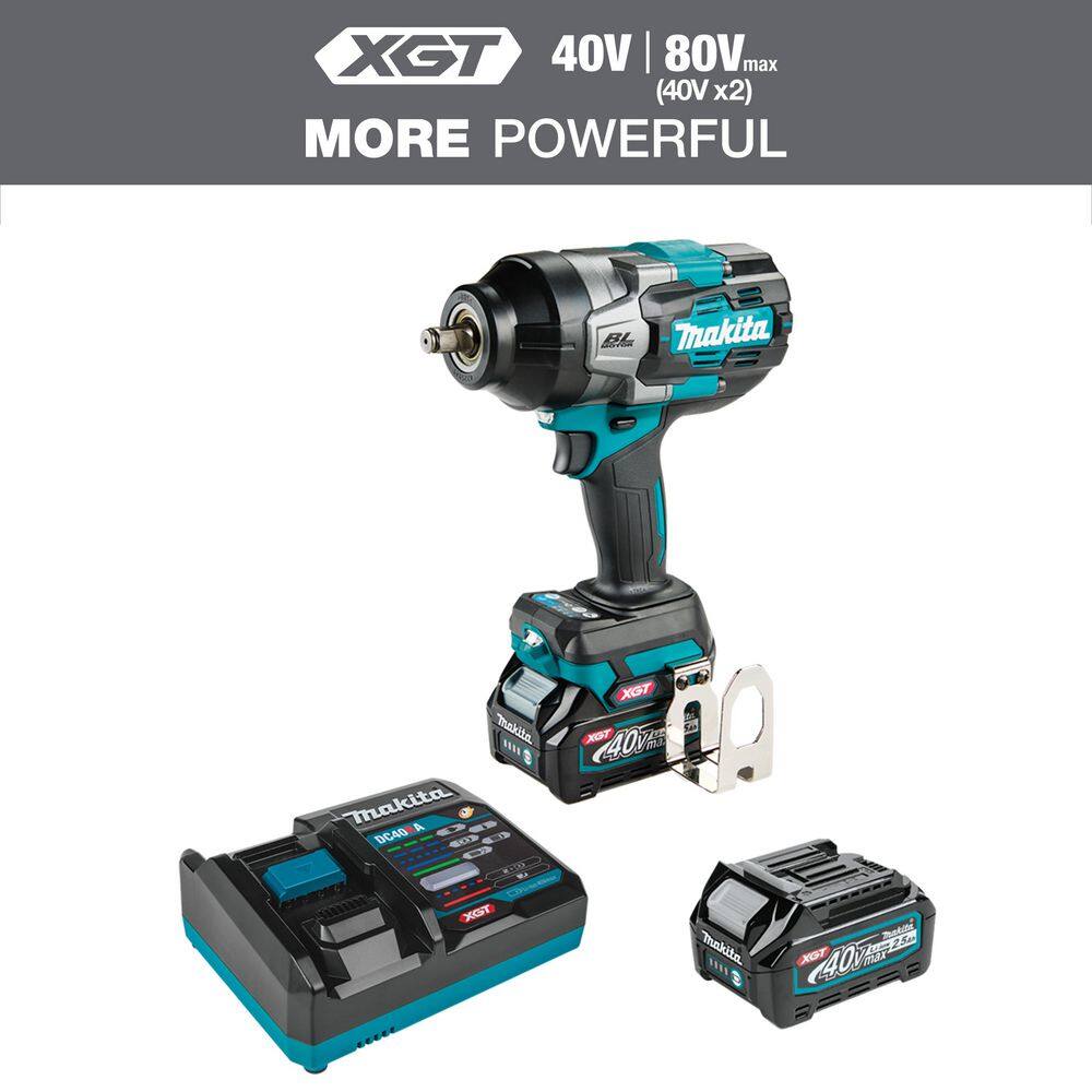40V max XGT Brushless Cordless 4-Speed High-Torque 1/2 in. Sq. Drive Impact Wrench Kit w/ Detent Anvil (2. 5Ah) price history on PriceWatchPro