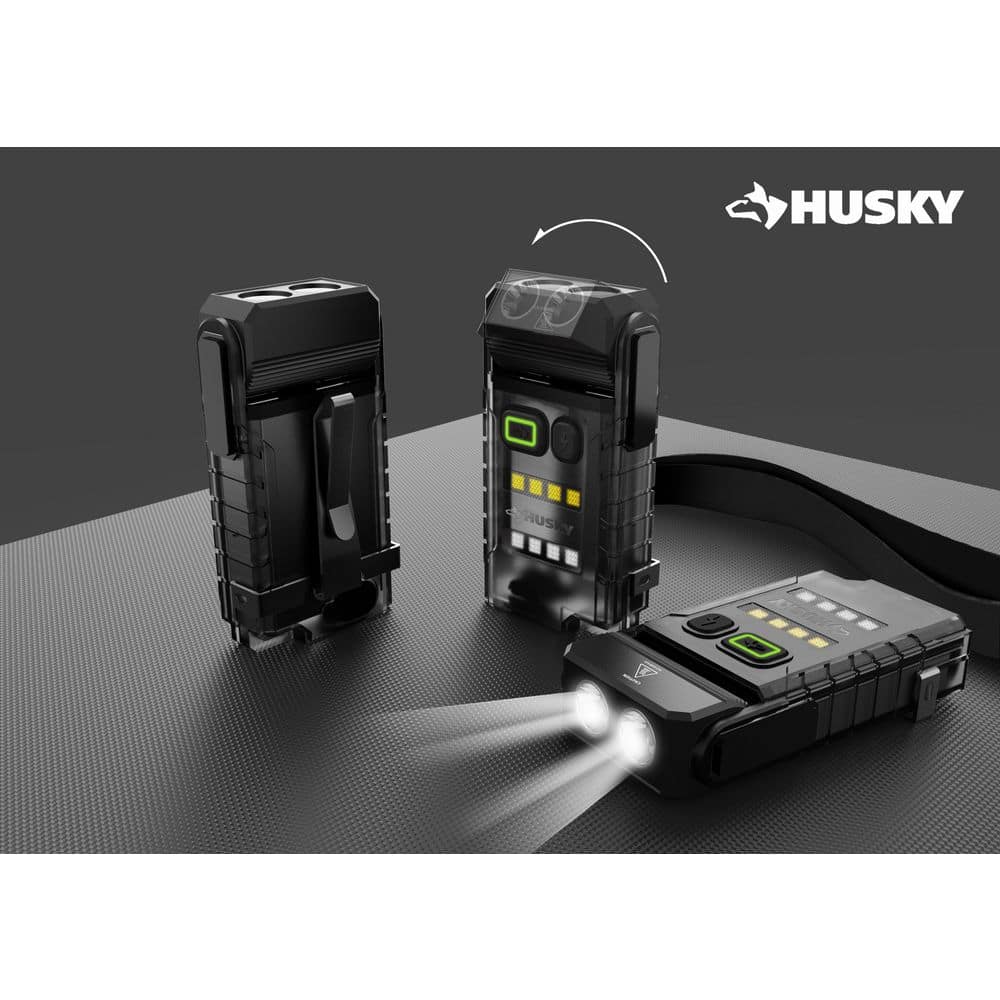 Husky 300lm Multi Function Rechargeable Mini Utility Light 91644