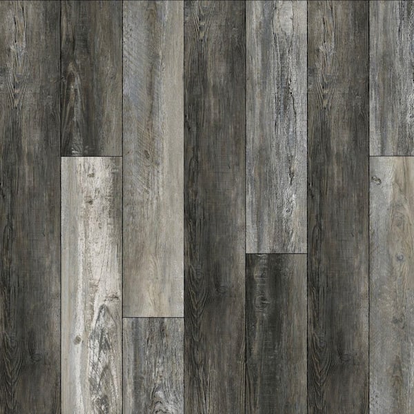 HYDROSTOP Fieldstone 20 MIL x 7.1 in. W x 48 in. L Click Lock Waterproof Luxury Vinyl Plank Flooring (23.64 sq.ft./case)