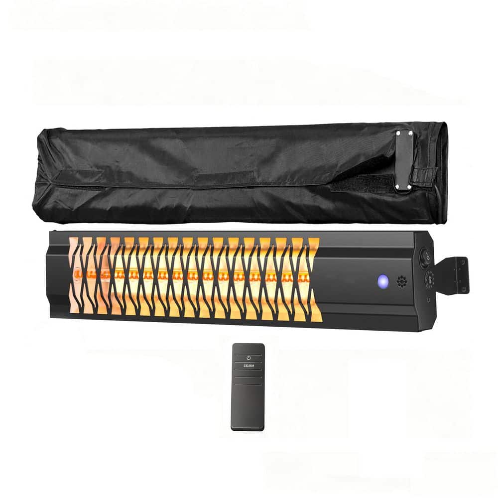 1500W Electric Infrared Wall-Mounted Heater Outdoor Indoor Patio Furnace with Rapid Heating Waterproof Cover price history on PriceWatchPro