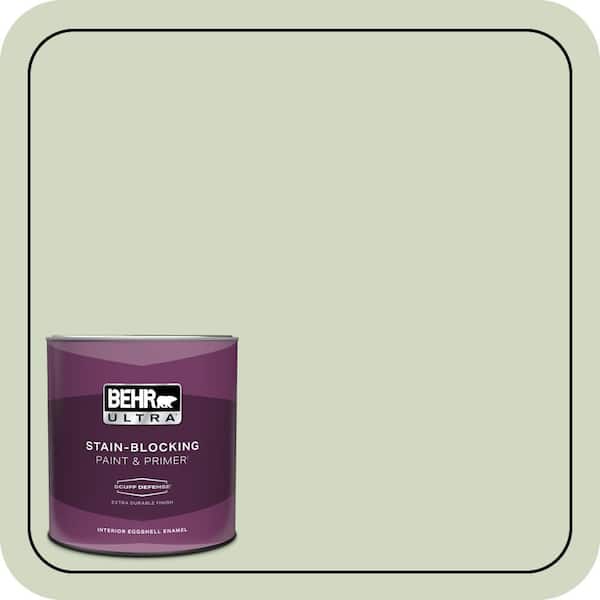 BEHR ULTRA 1 qt. #M380-2 Glade Green Extra Durable Eggshell Enamel Interior Paint & Primer