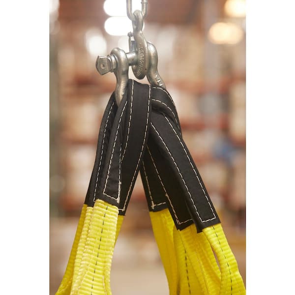 Keeper 2 in. x 16 ft. 2 Ply Flat Loop Polyester Lift Sling 02630 - The Home  Depot