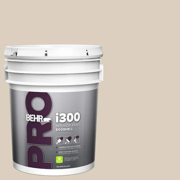 5 gal. #BWC-25 Sandy Clay Eggshell Interior Paint