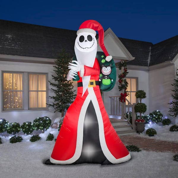 Gemmy 10 ft. Tall x 3.1 ft. Wide Airblown Giant Jack Skellington