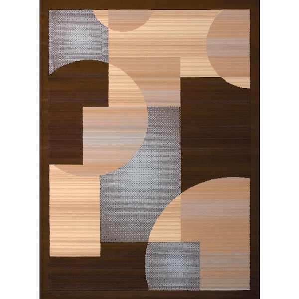 United Weavers Dallas Zoom Zoom Blue 2 ft. x 3 ft. Indoor Area Rug