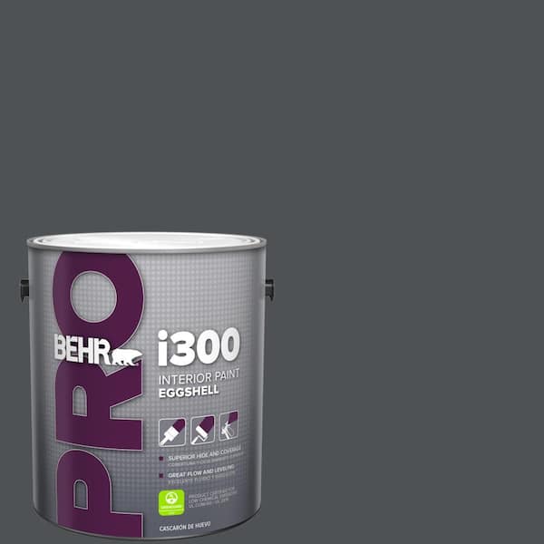BEHR PRO 1 gal. #HDC-WR15-4 Lump of Coal Eggshell Interior Paint