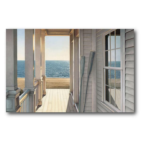 Courtside Market Serenity Gallery-Wrapped Canvas Wall Art 36 in. x 24 in.