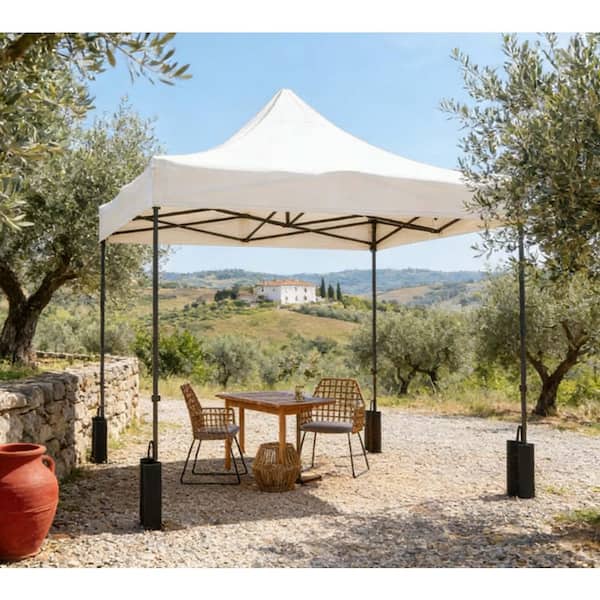 テント・タープ StoreY. 9.8 ft. x 9.8 ft. White Replacement Canopy Top Pop Up Canopy Tent
