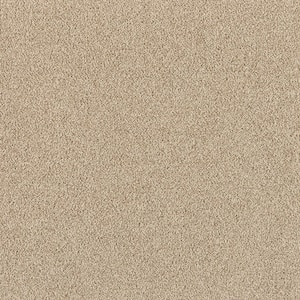 Tailored Trends III Polished Brown 58 oz. Polyester Textured Installed Carpet