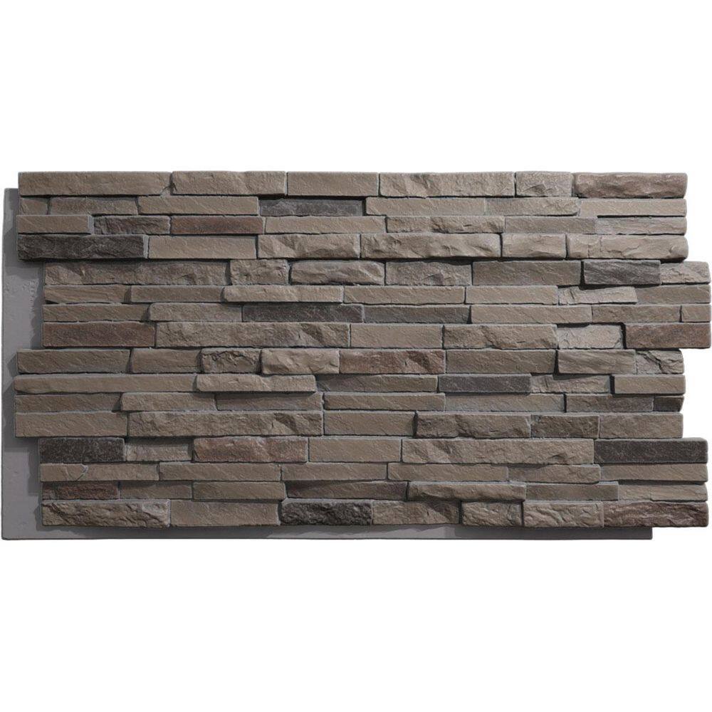 "EverStone Eldorado Faux Stone Panel, 48""W x 25""H x 1""D, Earth Color" price history on PriceWatchPro