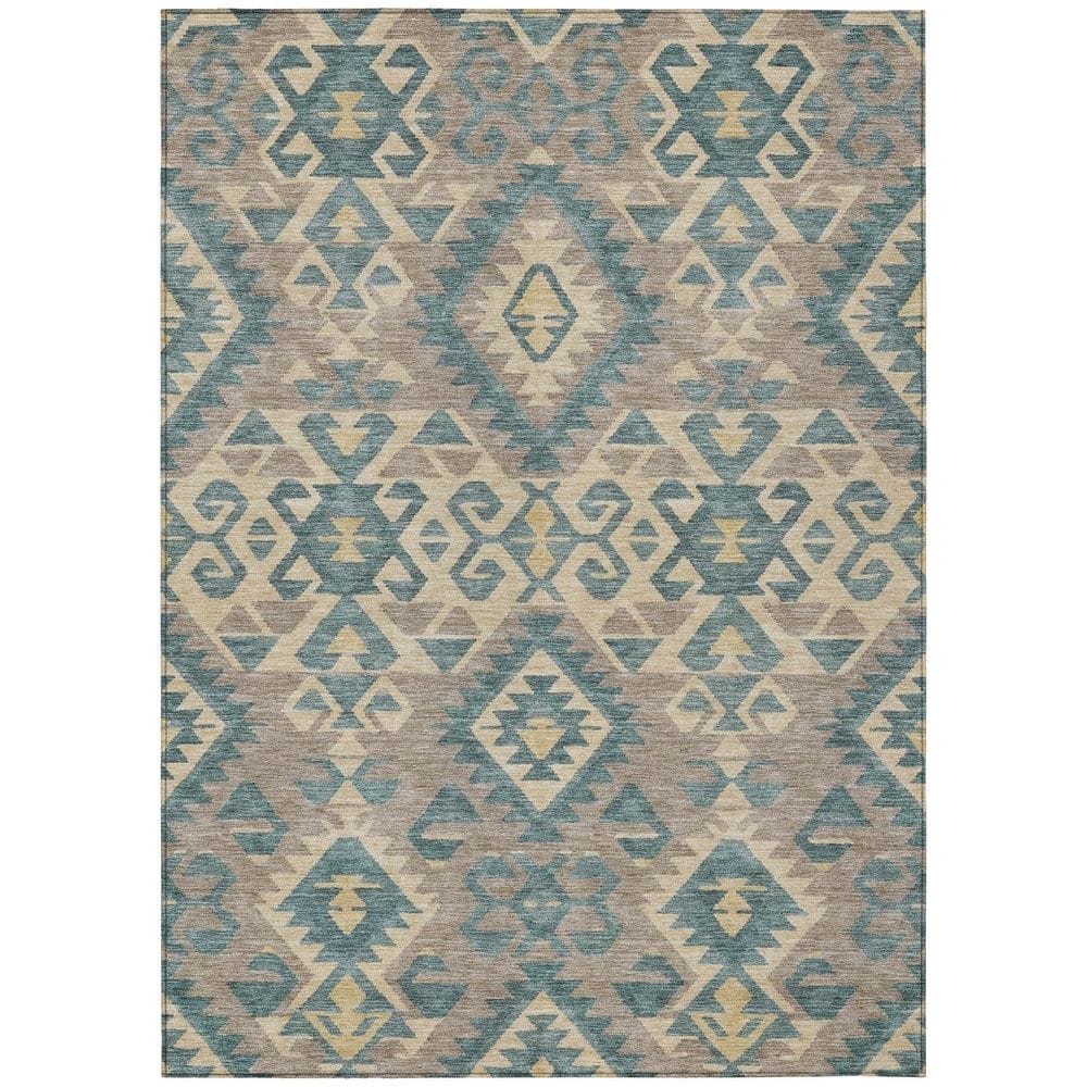 Chantille Machine Washable Indoor/Outdoor Abstract ACN2959 Dune 3 ft. x 5 ft. Area Rug price history on PriceWatchPro