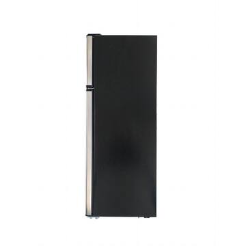 7.5 cu. ft. Refrigerator with Top Freezer in Stainless Look