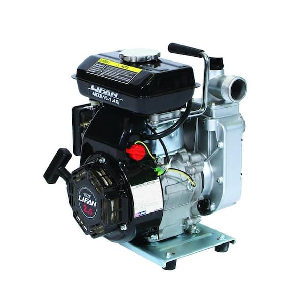 LIFAN 1.5 in. 2.5 HP Gas-Powered Utility Water Pump