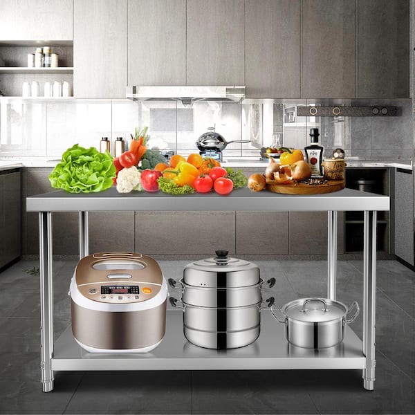 https://images.thdstatic.com/productImages/62ab4b8c-c946-4abe-9ce4-3aa2ca82874f/svn/silver-vevor-kitchen-prep-tables-j48x24x34inch8e3uv0-64_600.jpg