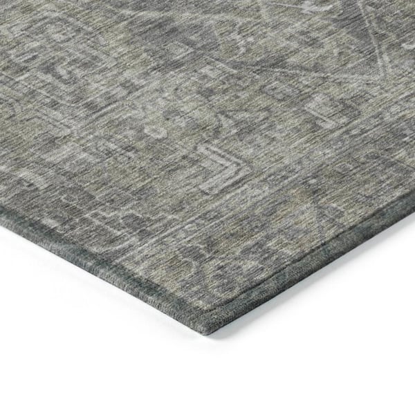 Chantille ACN571 Mocha 5 ft. x 7 ft. 6 in. Machine Washable Indoor/Outdoor Geometric Area Rug