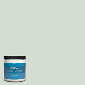 8 oz. #N400-1 Mountain Morn Satin Enamel Interior/Exterior Paint & Primer Color Sample