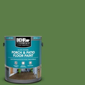 1 gal. #S-H-430 Mossy Green Gloss Enamel Interior/Exterior Porch and Patio Floor Paint