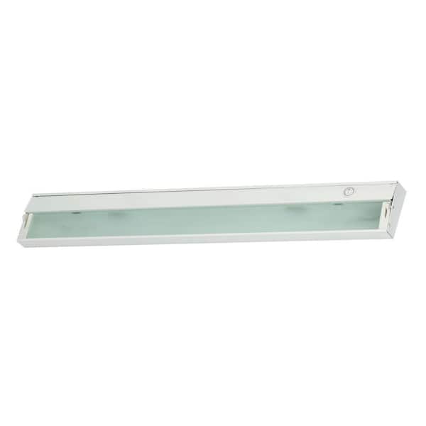 Titan Lighting Aurora 4-Light White Under Cabinet Light