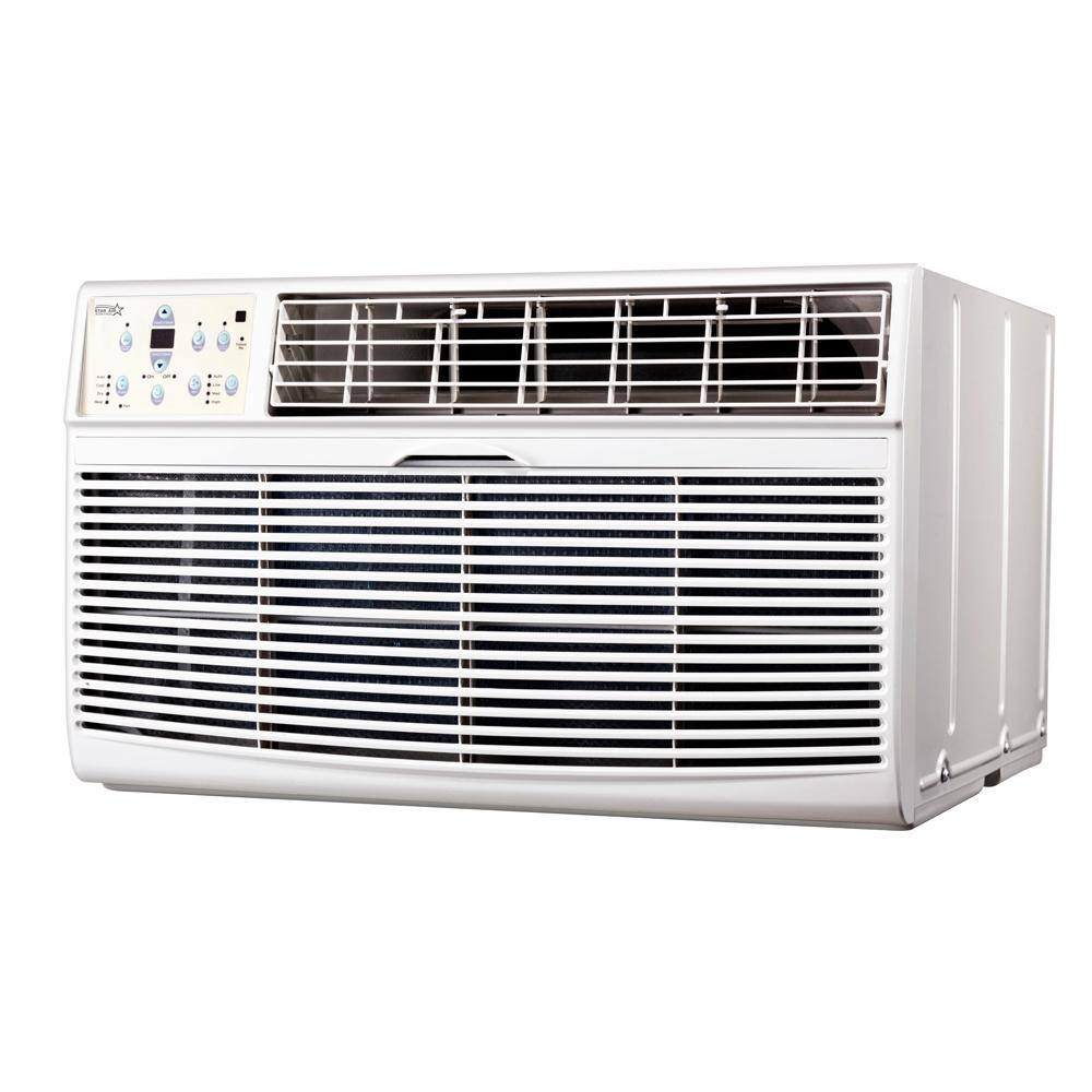 Star Air Kontrol 14 000 Btu 220 Volt Through The Wall Air Conditioner With Heat And Remote Ak 14hs220v The Home Depot