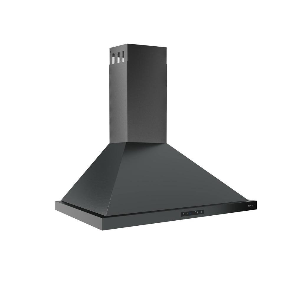 Zephyr Ombra 30" Black Stainless Steel Wall Mount Range Hood