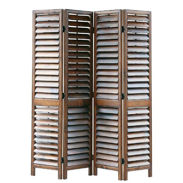Wayborn Walnut Brown Venetian Screen