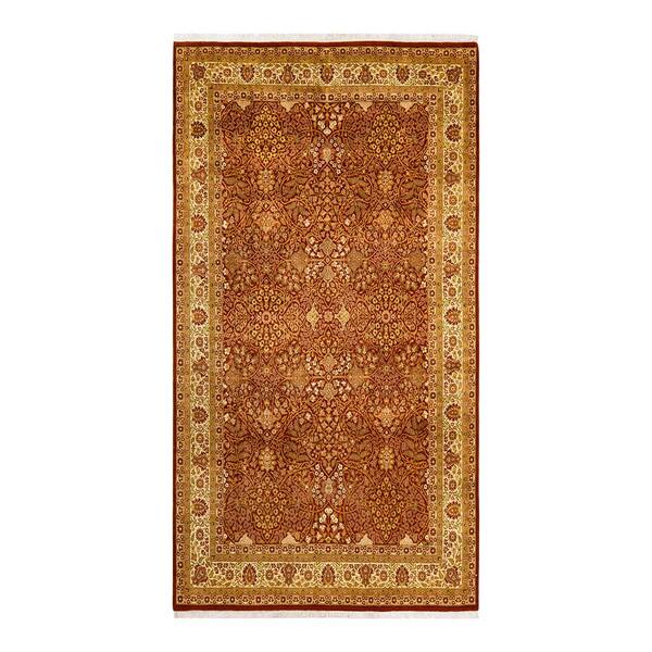 Solo Rugs Mogul, One of a Kind Traditional Orange 6' 3" x 9' 4" Area Rug