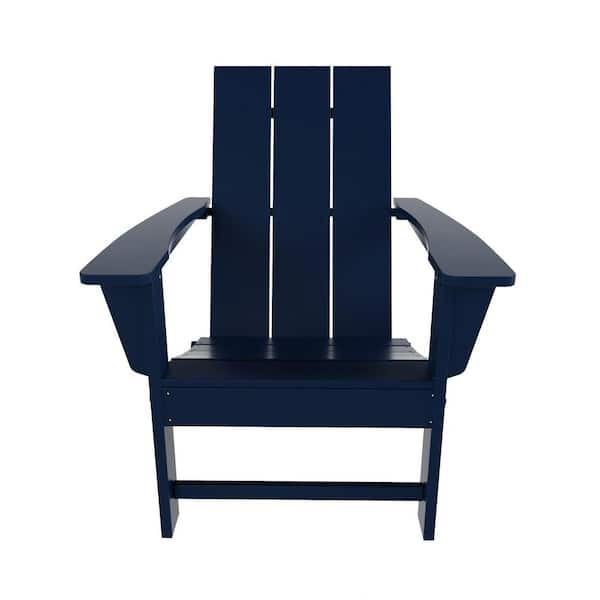 WESTIN OUTDOOR Shoreside Navy Blue Modern Folding Plastic