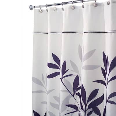Interdesign Leaves Stall Size Shower, What Is A Stall Size Shower Curtain