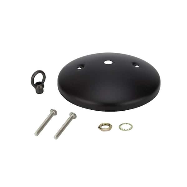 Aspen Creative Corporation 5 in. Oil Rubbed Bronze Modern Canopy Kit (1-Pack)