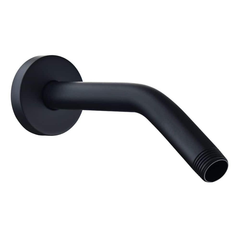 Anti-leakage Ceiling Wall Mounted Bend Accessories, Basic Shower Arm and Flanged, Matte Black price history on PriceWatchPro