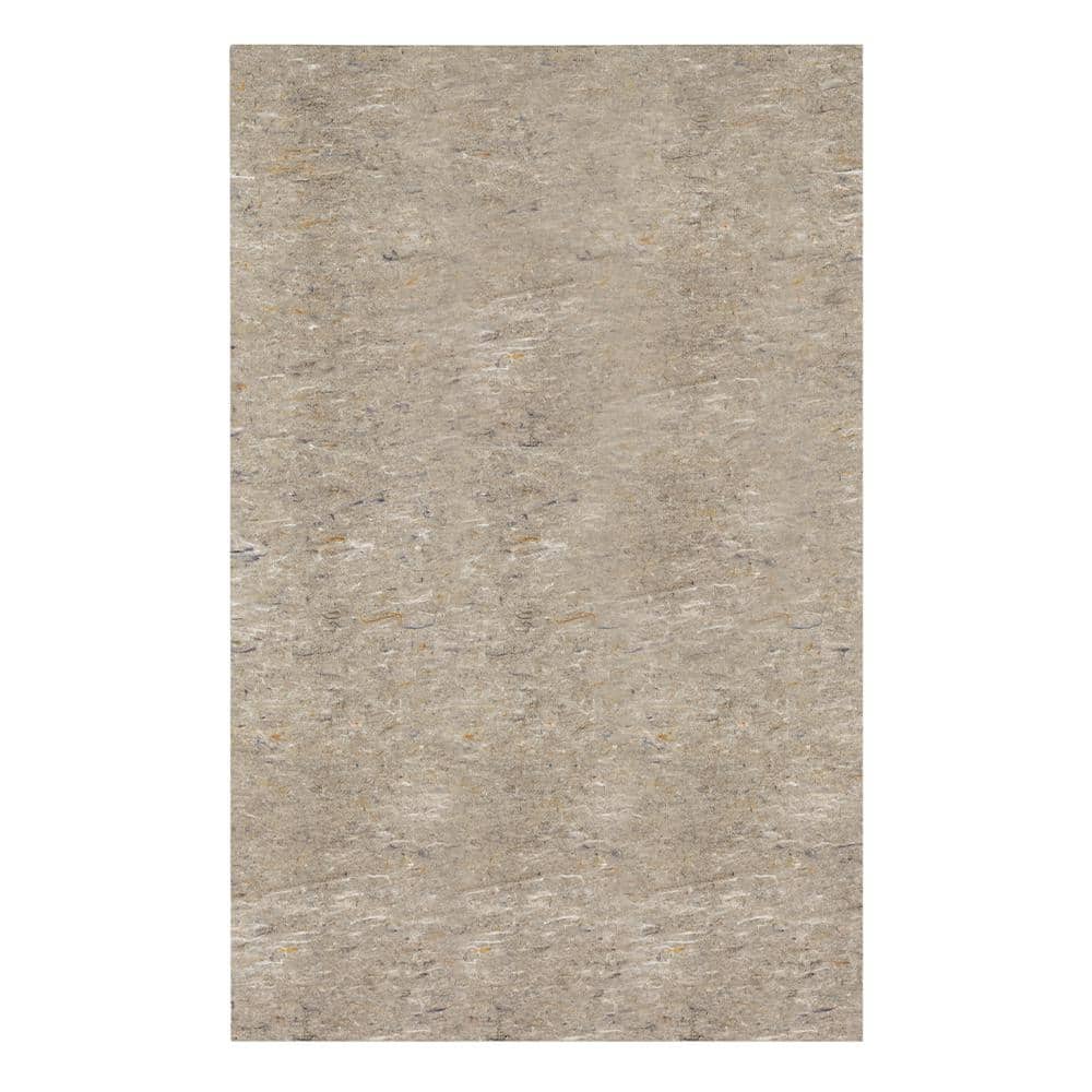 Grey Rug Pad 5 ft. 4 in. x 8 ft. 4 in. Rectangle Interior Dual Surface .22 in. Thickness Rug Pad price history on PriceWatchPro