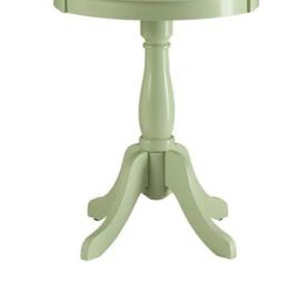 light green side table