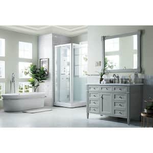 Brittany 47 in. W x 23 in.D x 32.8 in. H Single Bath Vanity Cabinet Without Top in Urban Gray