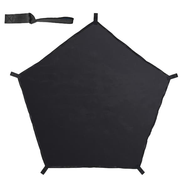Dome Climber Hammock, Ideal for 10 ft. Dome Climbing, 350 lbs. Capacity, Pentagon Outdoor Jungle Gym Hammock Black