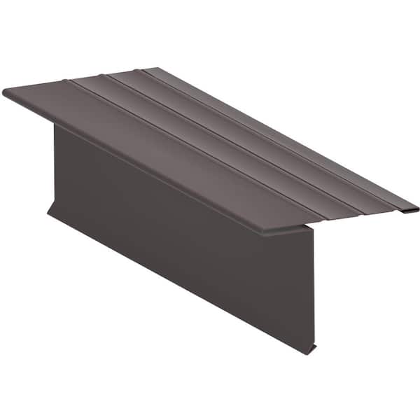 Gibraltar Building Products 1-7/8 in. x 10 ft. Aluminum Drip Edge Royal Brown