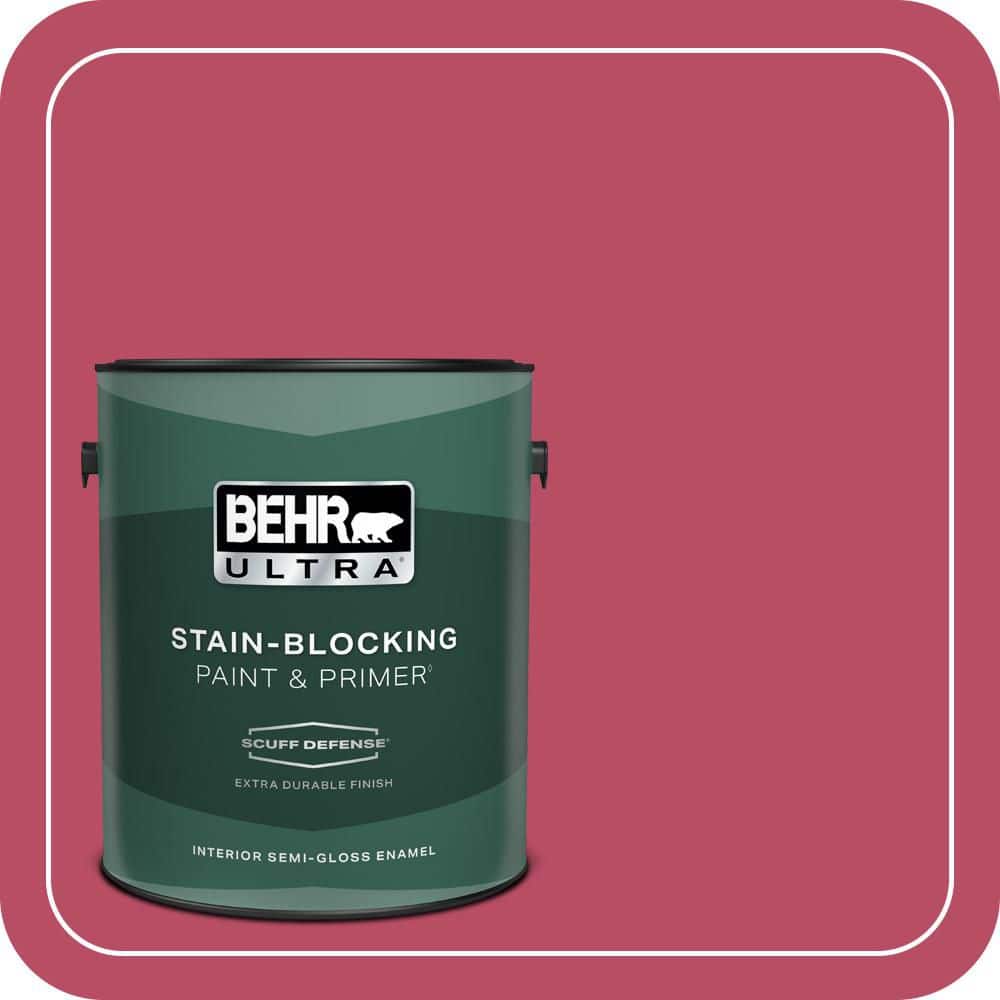 1 gal. #P130-7 Glamorous Extra Durable Semi-Gloss Enamel Interior Paint & Primer price history on PriceWatchPro