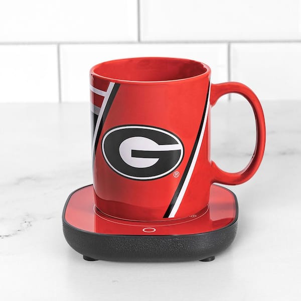 Uncanny Brands Georgia Bulldogs Red Single-Cup Coffee Mug with Mug